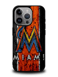 Miami Marlins Logo iPhone 16 Pro Case OV1914