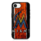 Miami Marlins Logo iPhone 16e Case OV1914