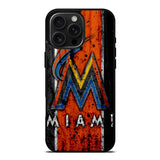 Miami Marlins Logo iPhone 16 Pro Max Case OV1914