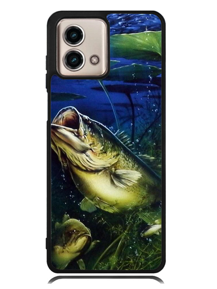 Bass Fishing Largemouth Fish Motorola Moto G Stylus 5G 2023 Case