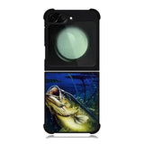 Bass Fishing Largemouth Fish Samsung Galaxy Z Flip 6 Case