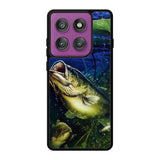 Bass Fishing Largemouth Fish Motorola Moto Edge 60 Pro Case