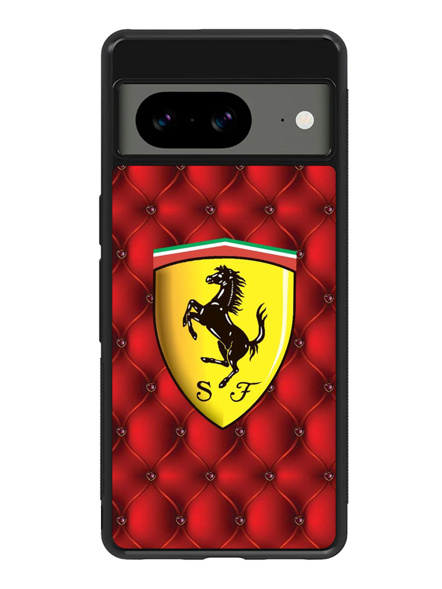 Ferrari Logo Smooth Google Pixel 8 Case QC1916