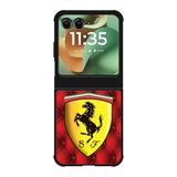 Ferrari Logo Smooth Motorola Moto RAZR 2025 Case OV1916