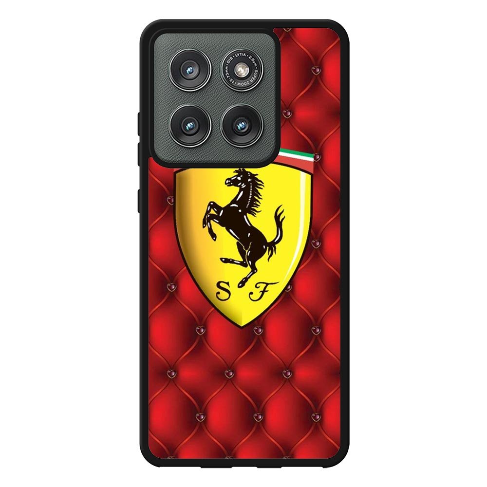 Ferrari Logo Smooth Motorola Moto Edge 2025 Case OV1916