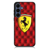 Ferrari Logo Smooth Samsung Galaxy S25 FE Case OV1916