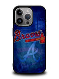 Atlanta braves wallpaper iPhone 15 Pro Case