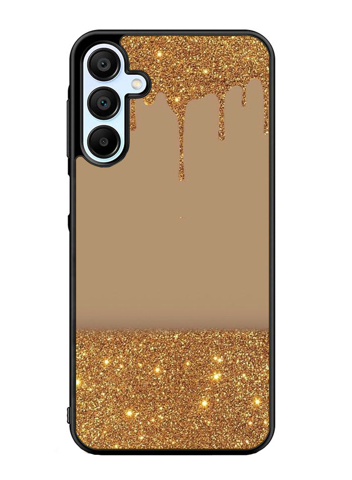 Dripping Gold Glitter Samsung Galaxy A35 5G Case OV4791