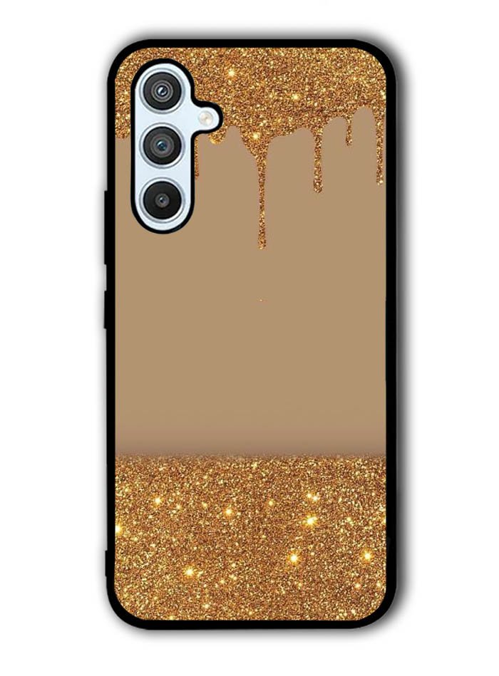 Dripping Gold Glitter Samsung Galaxy A14 5G Case QC4791