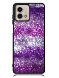 Pink Purple Silver Bling Sparkling Sparkles Motorola Moto G Stylus 5G 2023 Case