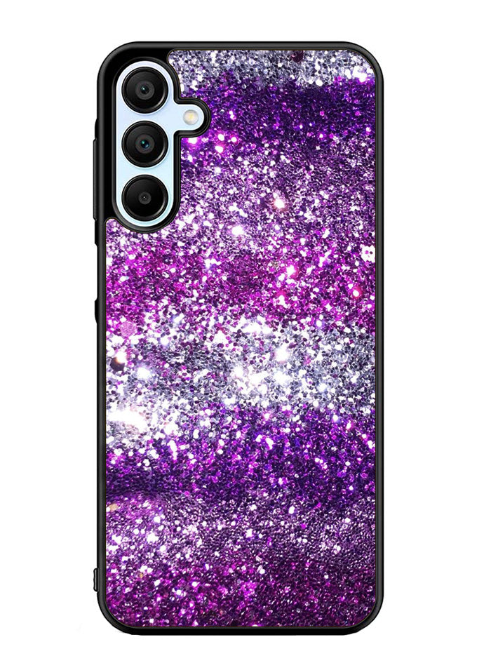 Pink Purple Silver Bling Sparkling Sparkles Samsung Galaxy A15 5G Case