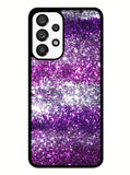 Pink Purple Silver Bling Sparkling Sparkles Samsung Galaxy A53 5G Case