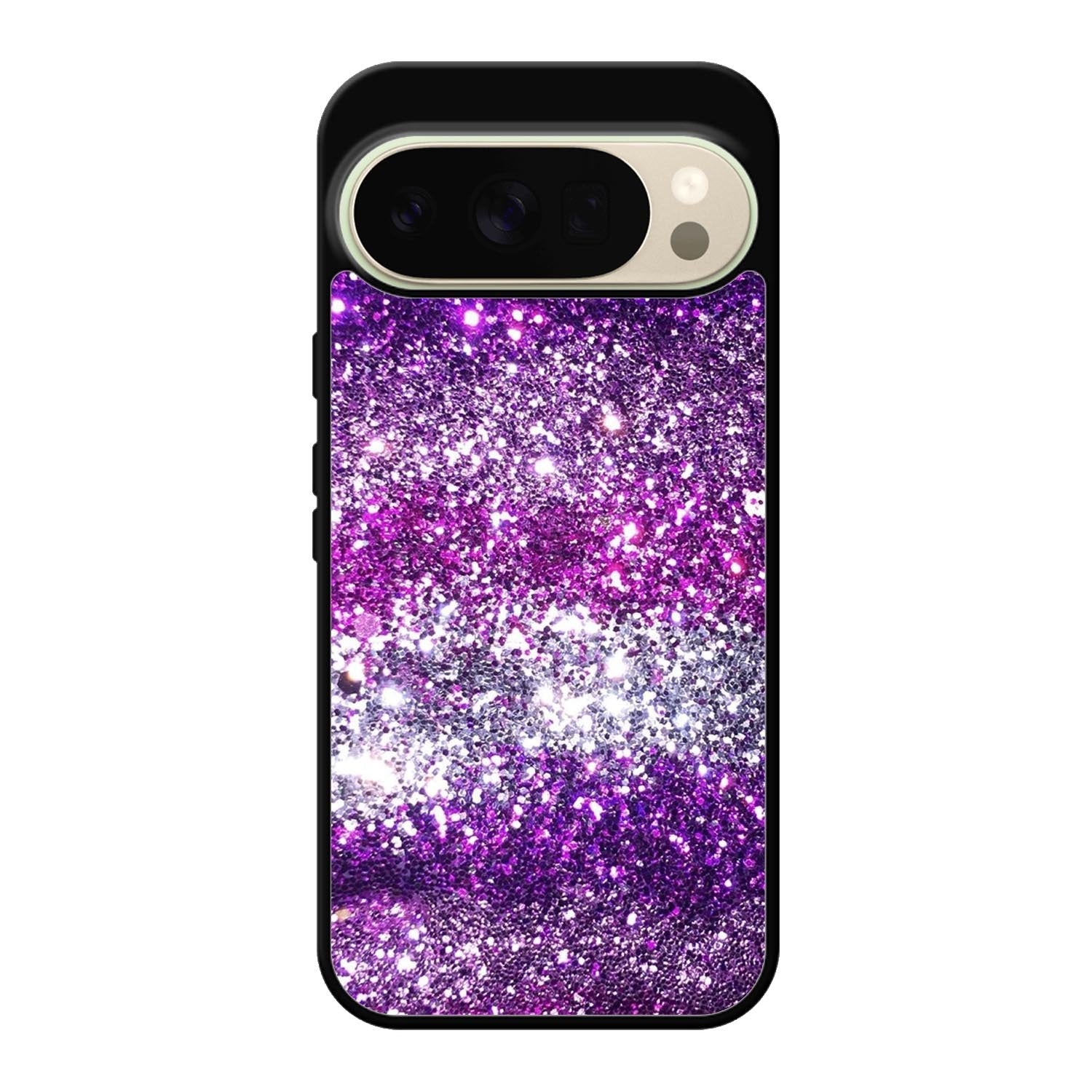 Pink Purple Silver Bling Sparkling Sparkles Google Pixel 10 Pro XL Case