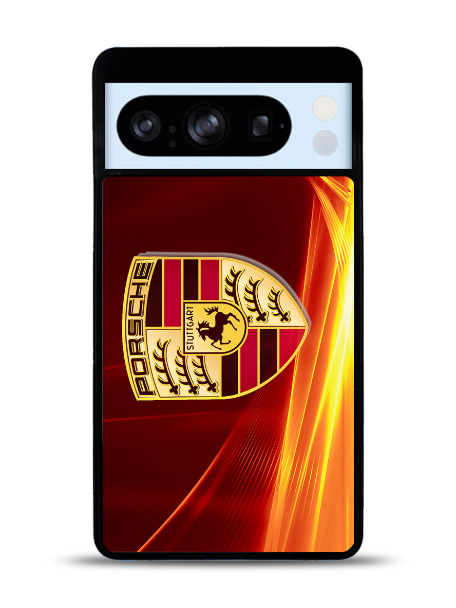 Porsche Fire Logo Google Pixel 8 Pro Case QC2842