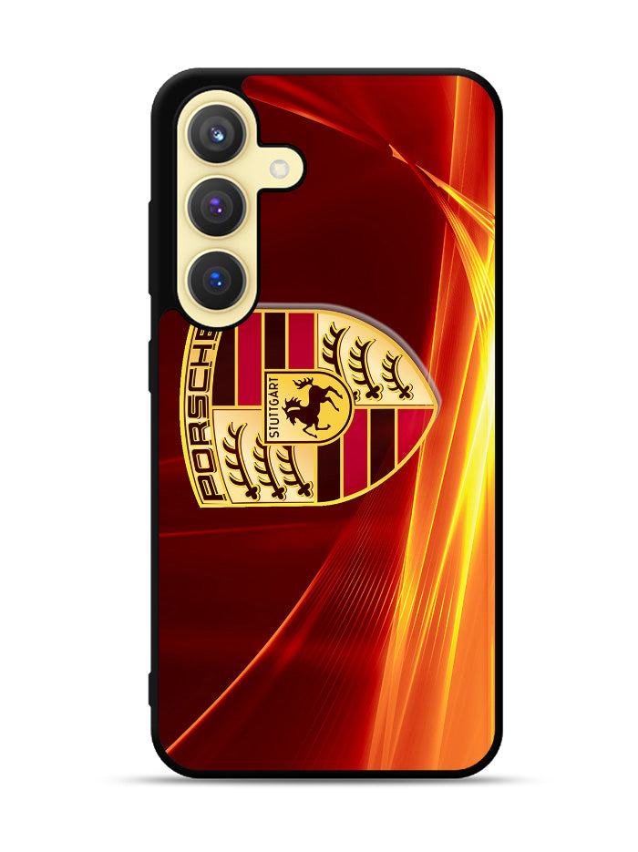 Porsche Fire Logo Samsung Galaxy S24 FE 5G Case OV2842
