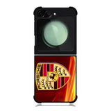 Porsche Fire Logo Samsung Galaxy Z Flip 6 5G 2024 Case OV2842