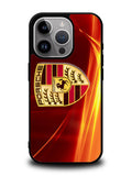 Porsche Fire Logo iPhone 16 Pro Case OV2842