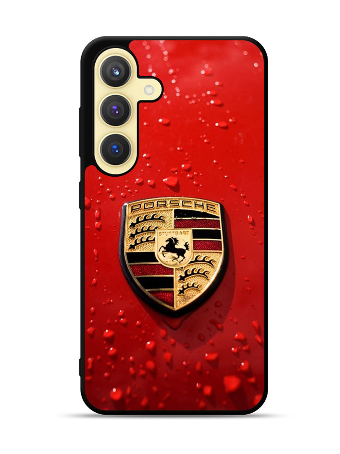 Porsche Logo automobil holding se Samsung Galaxy S25 Plus 5G , Samsung Galaxy S25+ 5G Case OV1919