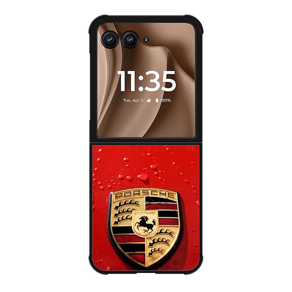 Porsche Logo automobil holding se Motorola Moto RAZR Plus 2025 Case OV1919
