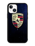 Porsche Logo Blue Background iPhone 14 Plus Case QC2844