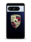 Porsche Logo Blue Background Google Pixel 8 Pro Case QC2844