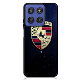 Porsche Logo Blue Background Motorola Moto G Stylus 5G 2025 Case OV2844