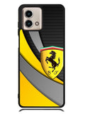 Yellow Ferrari Logo Motorola Moto G Stylus 5G 2023 Case OV1921