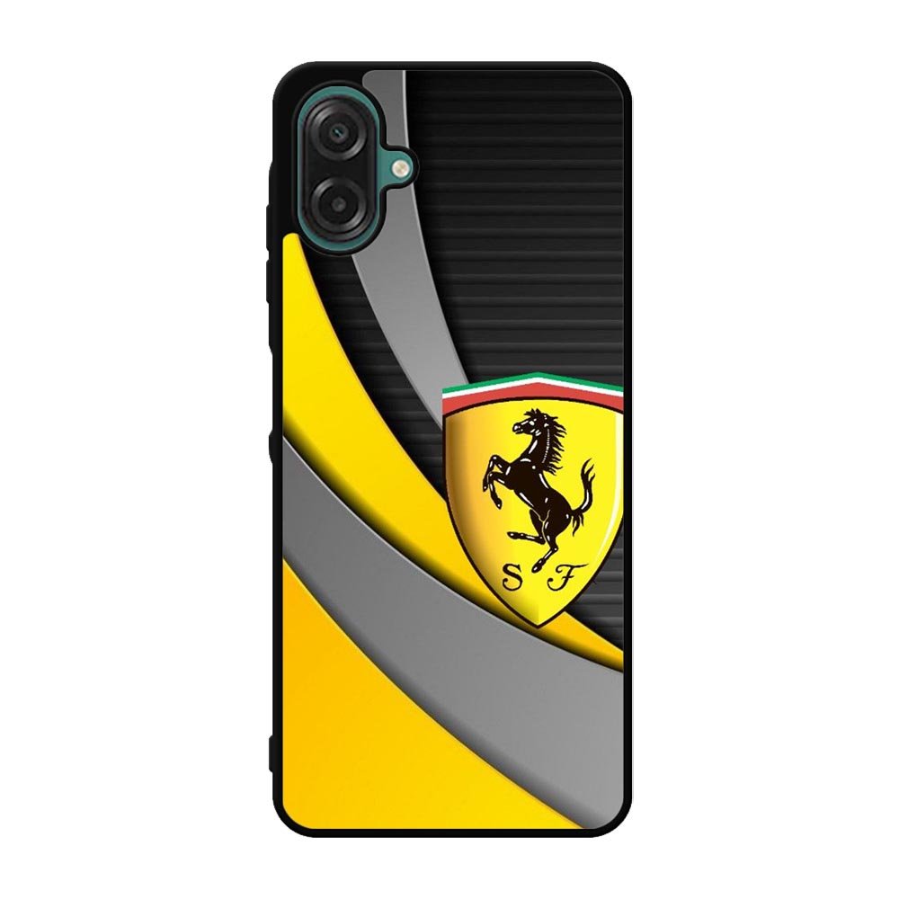 Yellow Ferrari Logo Samsung Galaxy A07 Case QC1921