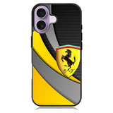 Yellow Ferrari Logo iPhone 17 Case OV1921