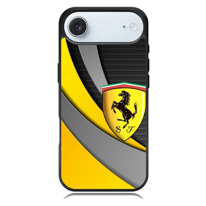 Yellow Ferrari Logo iPhone 17 Air Case OV1921