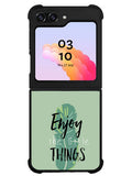 Enjoy The Little Things Samsung Galaxy Z Flip 5 5G 2023 Case OV8362