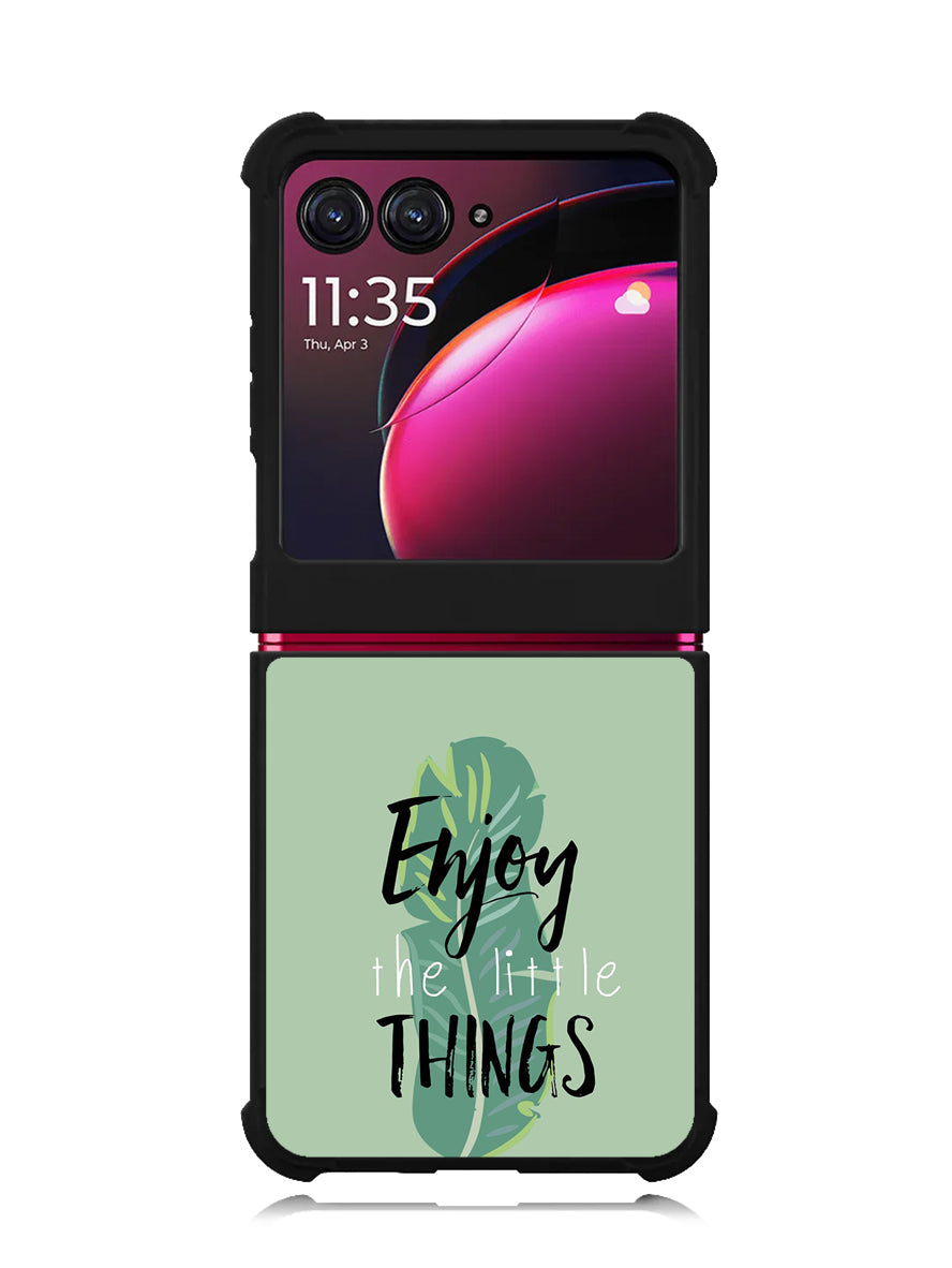 Enjoy The Little Things Motorola Moto Razr Plus 2023 , Moto Razr+ 2023 Case OV8362