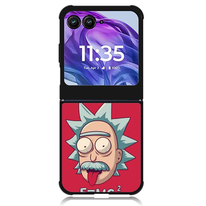 Rick With Albert Einstein Code Motorola Moto Razr Plus 2024 , Moto Razr+ 2024 Case OV2701
