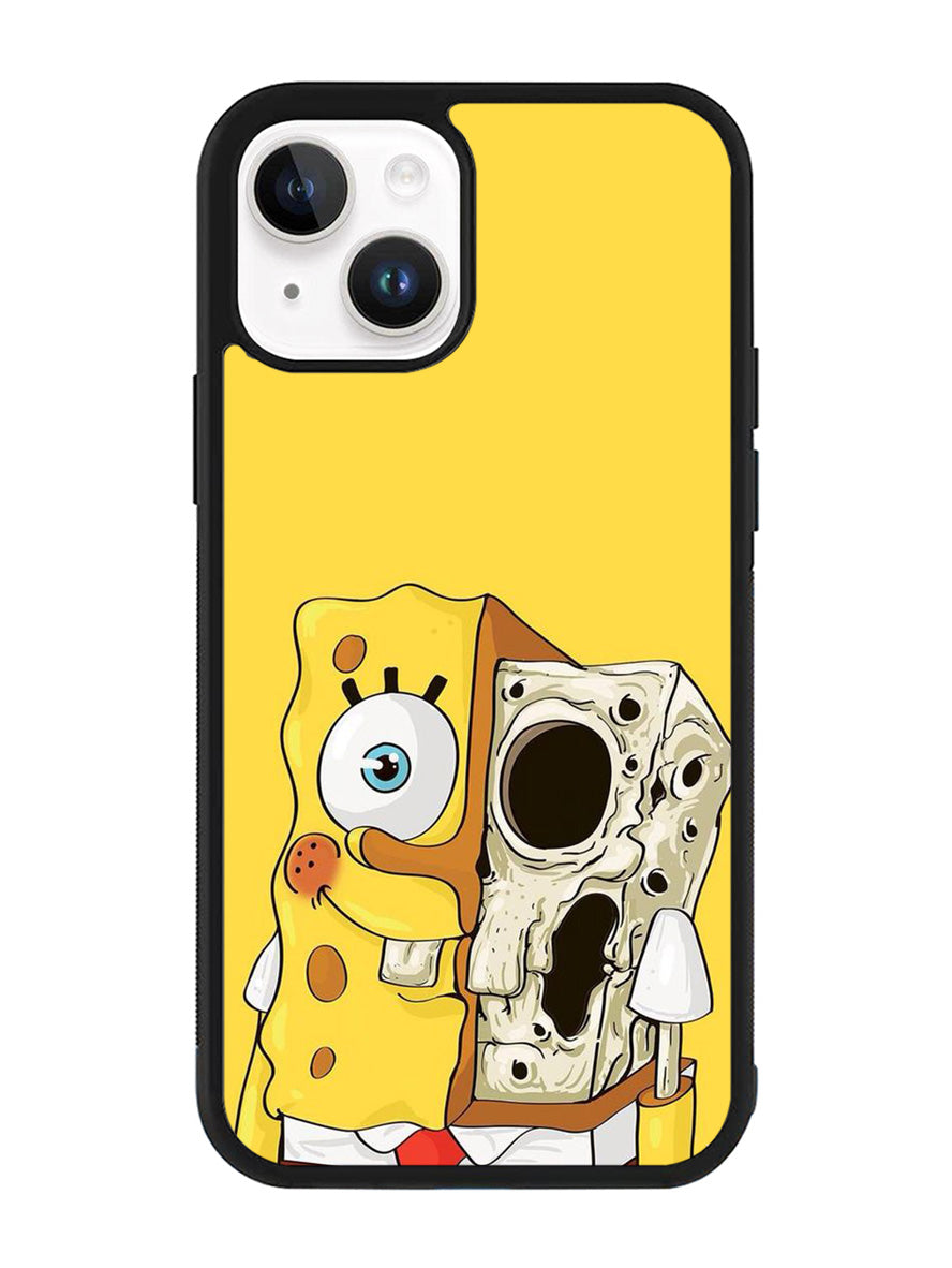 Spongebob Cartoon Skeletoon iPhone 14 Plus Case QC7880