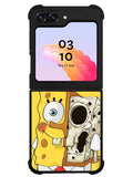 Spongebob Cartoon Skeletoon Samsung Galaxy Z Flip 5 5G 2023 Case OV7880