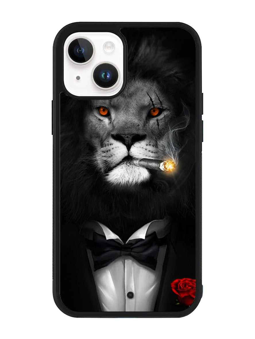 Big Boss Lion Flower iPhone 15 Plus Case OV8530