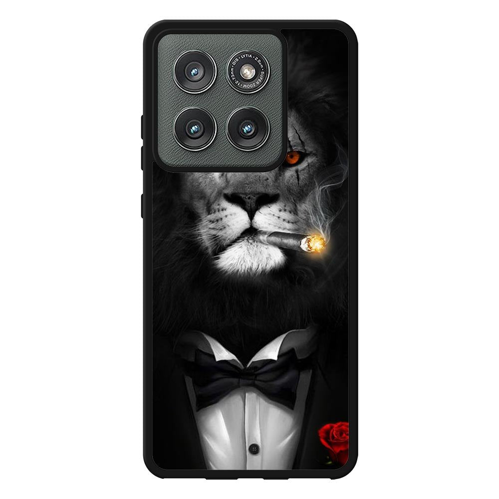 Big Boss Lion Flower Motorola Moto Edge 2025 Case OV8530