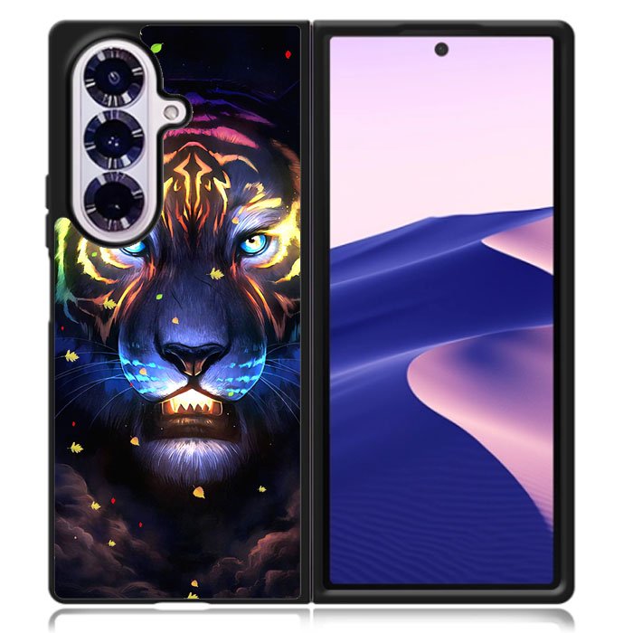 Neon Leon Samsung Galaxy Z Fold 7 Case OV8047