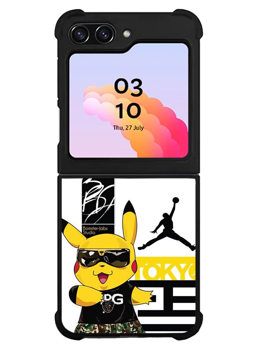 Pikachu Hypebeast Samsung Galaxy Z Flip 5 5G 2023 Case OV7987