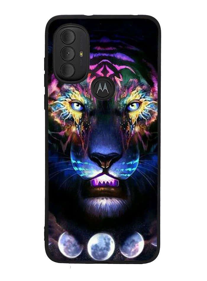 Tiger Neon Motorola Moto G Pure 2021 , Moto G Power 2022 Case OV7776