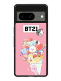 BTS BT21 Pink Cute Google Pixel 8A Case QC4309