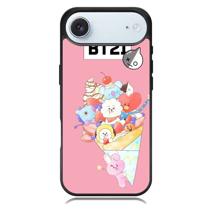 BTS BT21 Pink Cute iPhone 17 Air Case OV4309