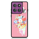 BTS BT21 Pink Cute Motorola Moto Edge 2025 | Moto Edge 60 Fusion | Moto Edge 60 Pro Case OV4309