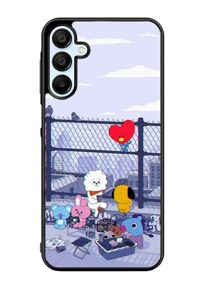 BTS BT21 Cute Rooftop Samsung Galaxy A35 5G Case OV4270