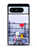 BTS BT21 Cute Rooftop Google Pixel 8 Pro Case QC4270