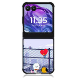 BTS BT21 Cute Rooftop Motorola Moto Razr Plus 2024 , Moto Razr+ 2024 Case OV4270