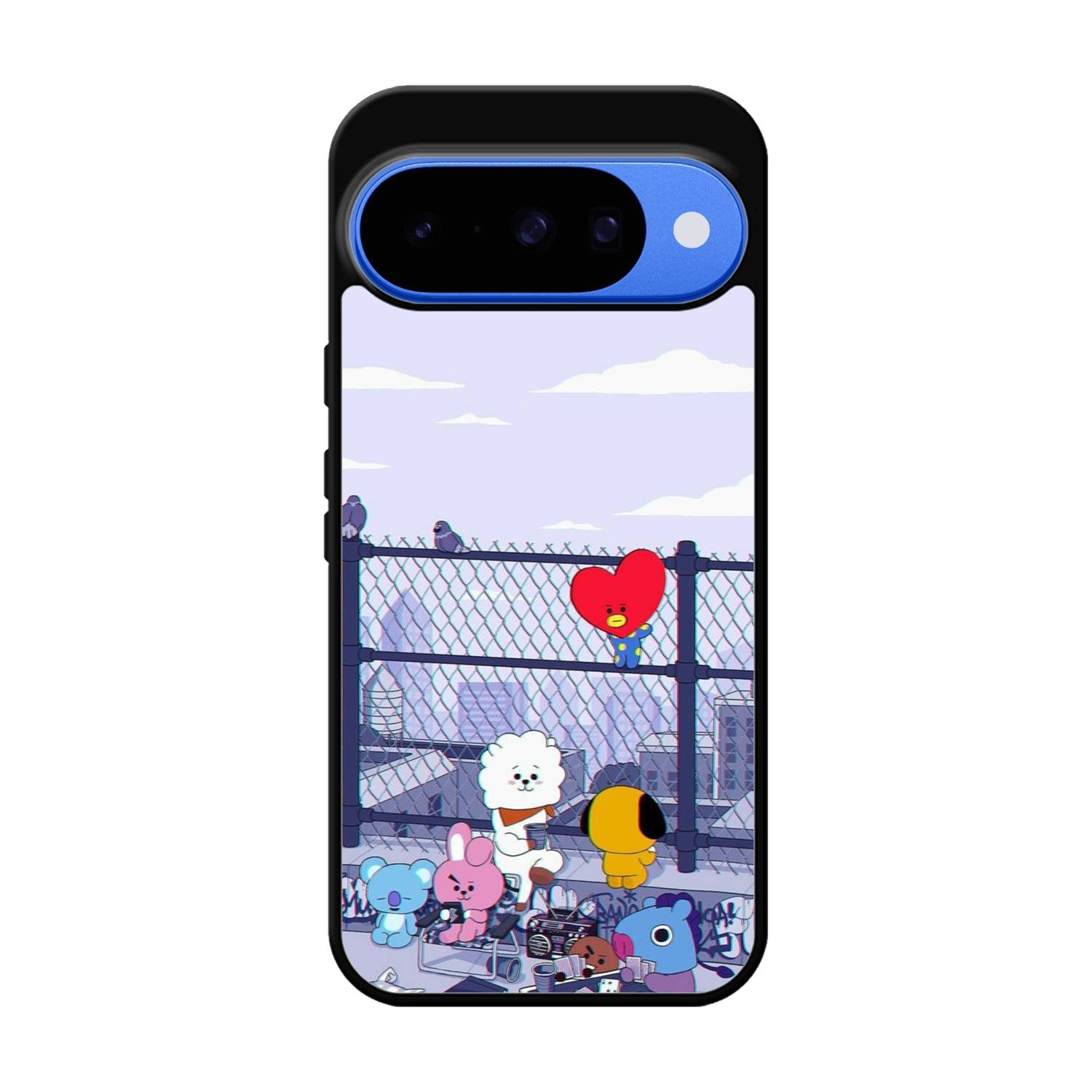 BTS BT21 Cute Rooftop Google Pixel 10 Case OV4270