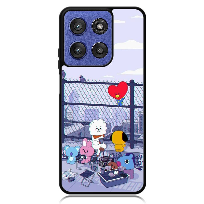 BTS BT21 Cute Rooftop Motorola Moto G Stylus 5G 2025 Case OV4270