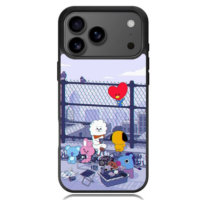 BTS BT21 Cute Rooftop Samsung Galaxy S26 Ultra Case OV4270