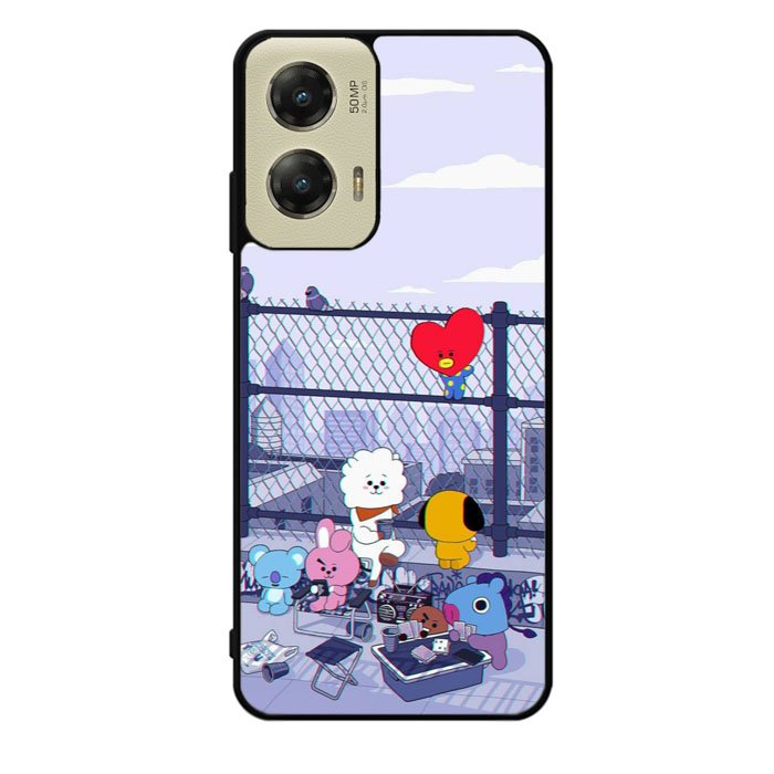 BTS BT21 Cute Rooftop Motorola Moto G Stylus 5G 2024 Case OV4270